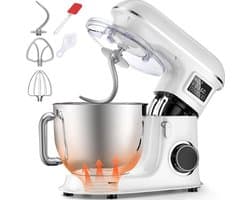 ApexArte® Keukenrobot - Keukenmixer - Deegmachine Zwaar Deeg