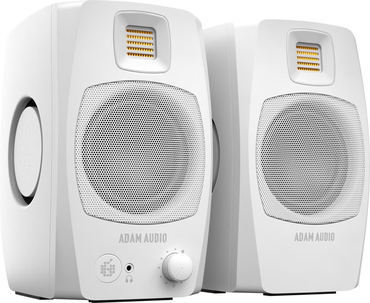 Adam Audio D3V Wit - Actieve studio monitor set — afbeelding 1