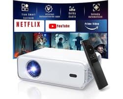RONN® Mini beamers - Projector - Mini beamer - Wit - 22cm x 17cm x 8cm