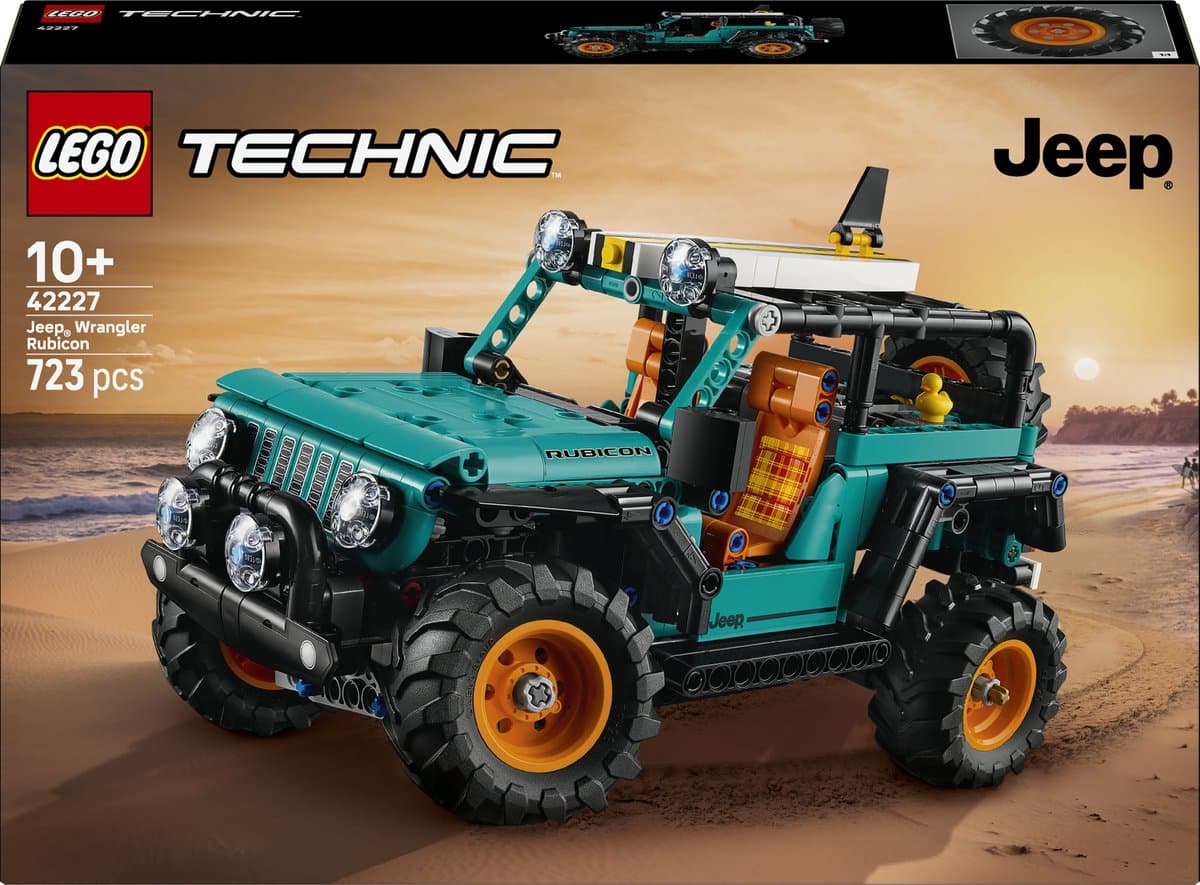Lego Technic 42227 Jeep Wrangler Rubicon Bouwstenen — afbeelding 1