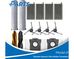Dreame Aqua10 Ultra Roller Complete Onderhoudsset (Plus.Parts® alternatief voor RAK67 / RAK70)