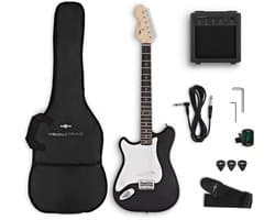 VISIONSTRING Linkshandige Elektrische Gitaar met 10W Versterker