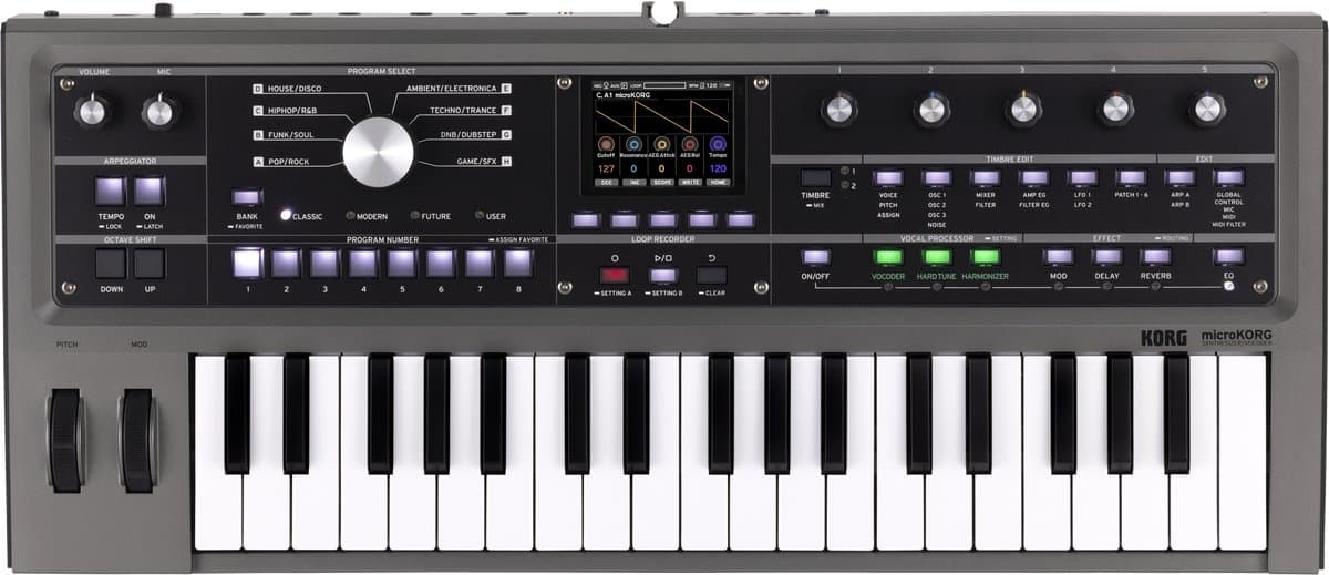 KORG microKORG2 De verdere ontwikkeling van een legende — afbeelding 1