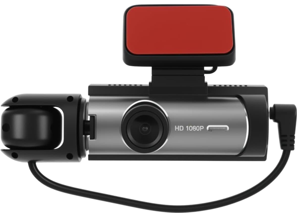 Car Video Recorder with HD Lens, Dash Cam 1080P 3.16 Inch Display, Night Vision, 360 Degree Rotatable Infrared Monitoring, Loop Recording, Motion Detection, Parking Monitor — afbeelding 1