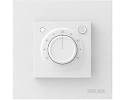 Elektronische thermostaat MST-9 Wit, compatibel met twee maten (46×46 of 56×56 mm), Grand Meyer