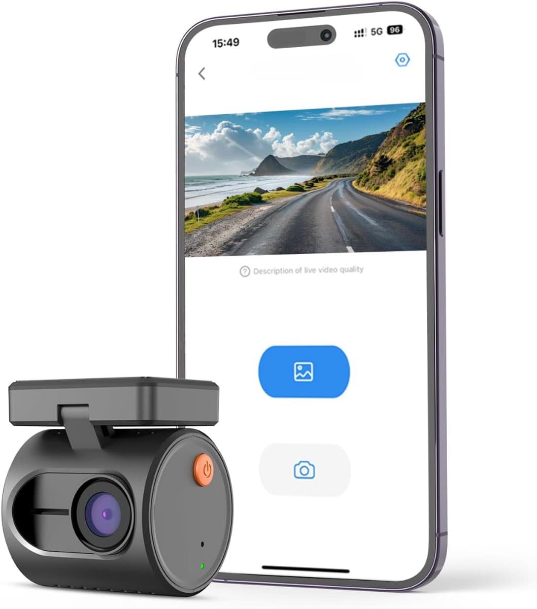 Lexium Dashcam - Daschcams - Auto - Camera - Vooruit - Achteruit - Video - Autobeveiliging - Parkeerbeveiliging - Recording - Dag en Nacht - Schadepreventie — afbeelding 1