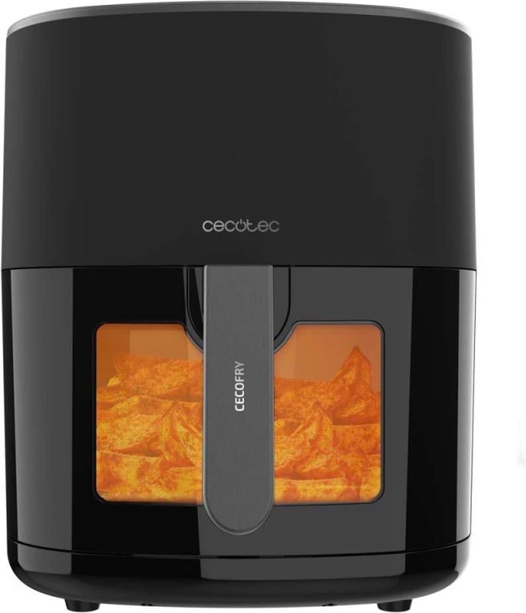 Cecotec 04967 friteuse Enkel 6 l Vrijstaand 1700 W Heteluchtfriteuse Zwart — afbeelding 1
