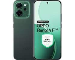 OPPO Reno14 F 5G 8+256GB Luminous Green - Extra Garantie