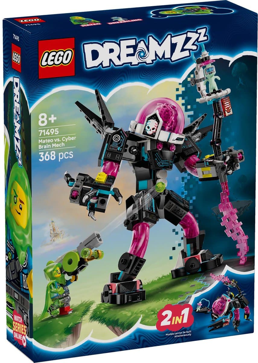 LEGO DREAMZzz - Mateo vs. cyberbreinmecha Constructiespeelgoed — afbeelding 1