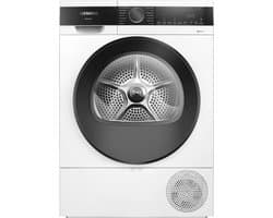 Siemens iQ500 WQ33G2D41 - Vrijstaand - Voorbelading - Warmtepomp - Wit - Knoppen - Rechts - DE display