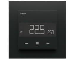 Heatit WiFi6 Thermostaat Mat Zwart
