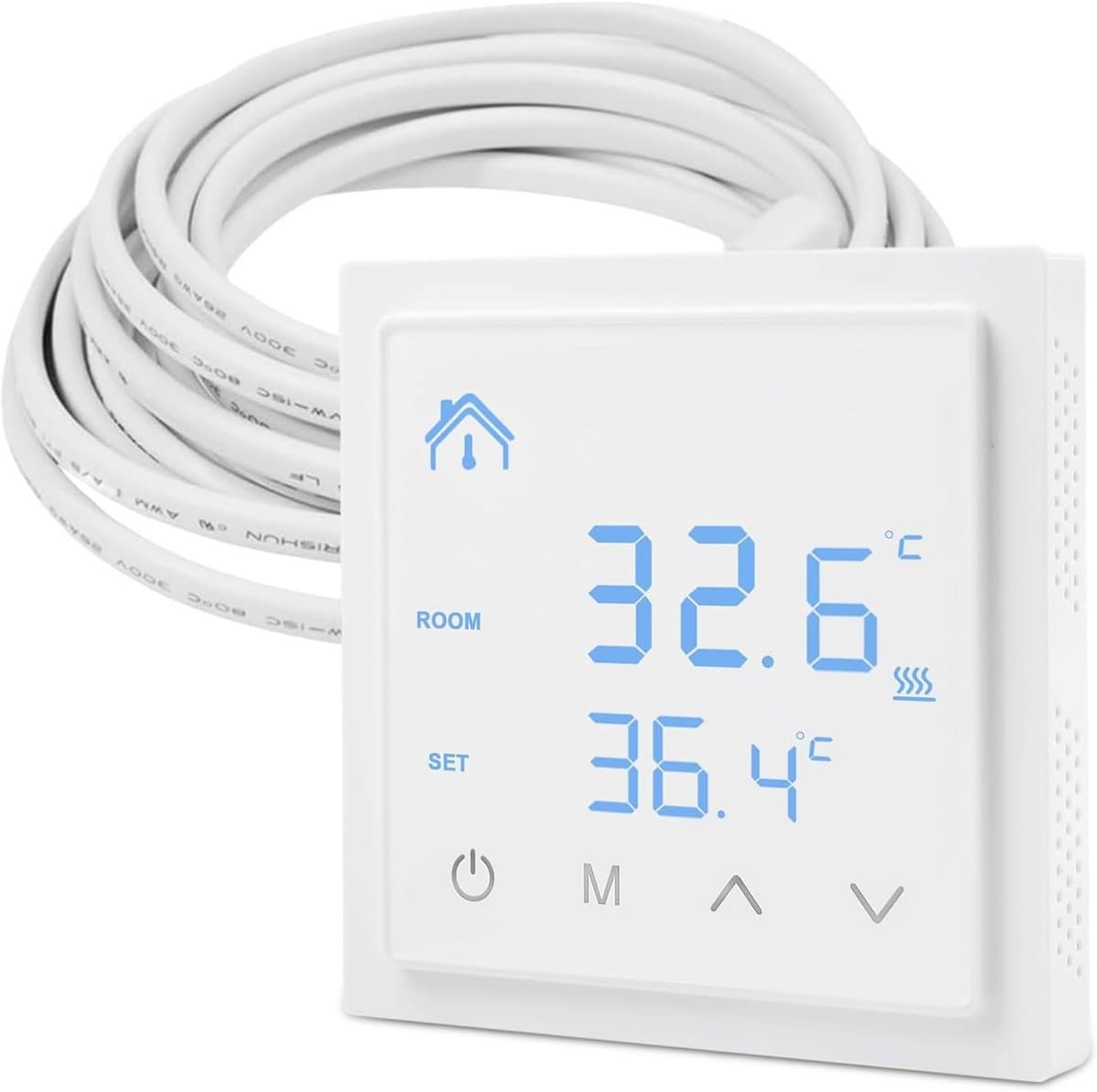 Slimme Digitale Thermostaat met Touchscreen voor Vloerverwarming en Wandverwarming — afbeelding 1