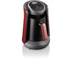 Compact Koffiezetapparaat voor 1-4 Kopjes met Overloopbeveiliging en Akoestische Waarschuwing