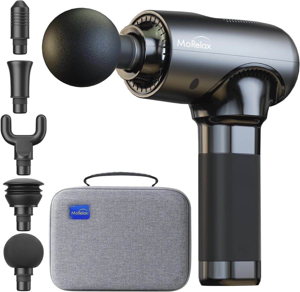 Massagepistool voor Diepe Spiermassage - 3200 RPM, Draadloos met USB-C Opladen — afbeelding 1