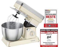 Professionele Kneedrobot - Multifunctionele Broodkneder met 8 Snelheden - 1200W - Ideaal voor Perfect Deeg