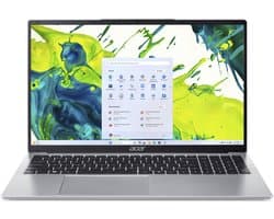 Acer Aspire AL17-31P-C7EA - Laptop - 17 inch - N150 - 8GB - 128GB SSD - Zilver - incl 1 jaar Microsoft 365 Personal