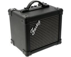 Gitaarversterker 10W - incl. stroomadapter - Fazley Kubo 10 - Zwart