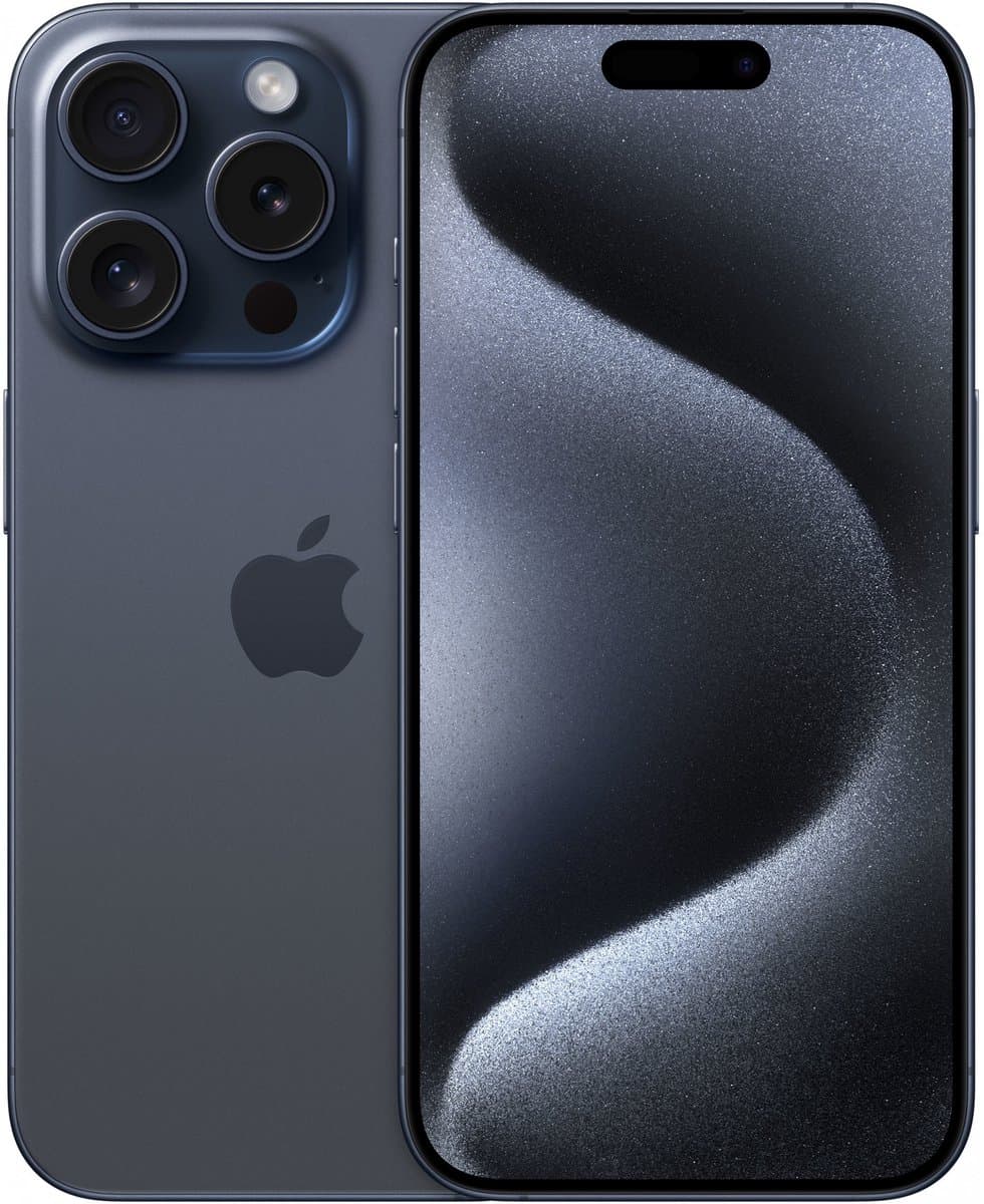 Apple iPhone 15 Pro - 512GB - Blauw Titanium — afbeelding 1