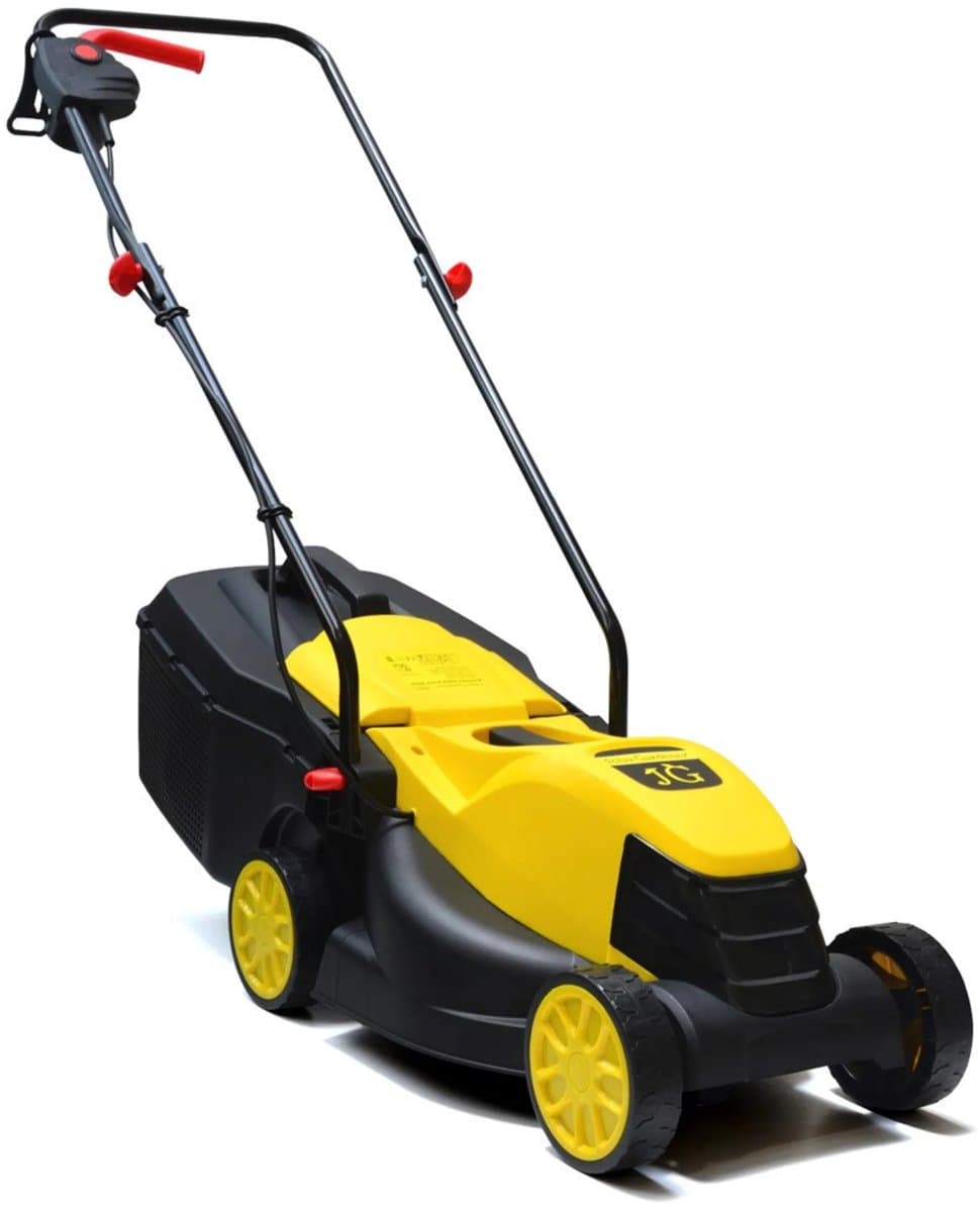 John Gardener Elektrische grasmaaier - 32 cm - 1300W - 2 hoogtestanden - 30L opvangbak — afbeelding 1