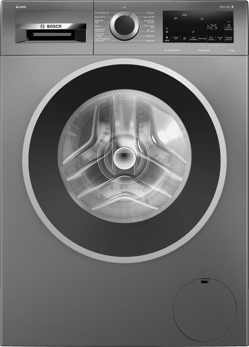 BOSCH WGG244FINL i-DOS - Wasmachine Voorlader - 9 kg - 1400 rpm - 70 dB - automatisch doseren — afbeelding 1