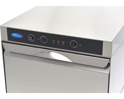 Horeca Vaatwasser - 40 x 40 cm - met Afvoer-, Glansspoel- en Zeeppomp - 230V