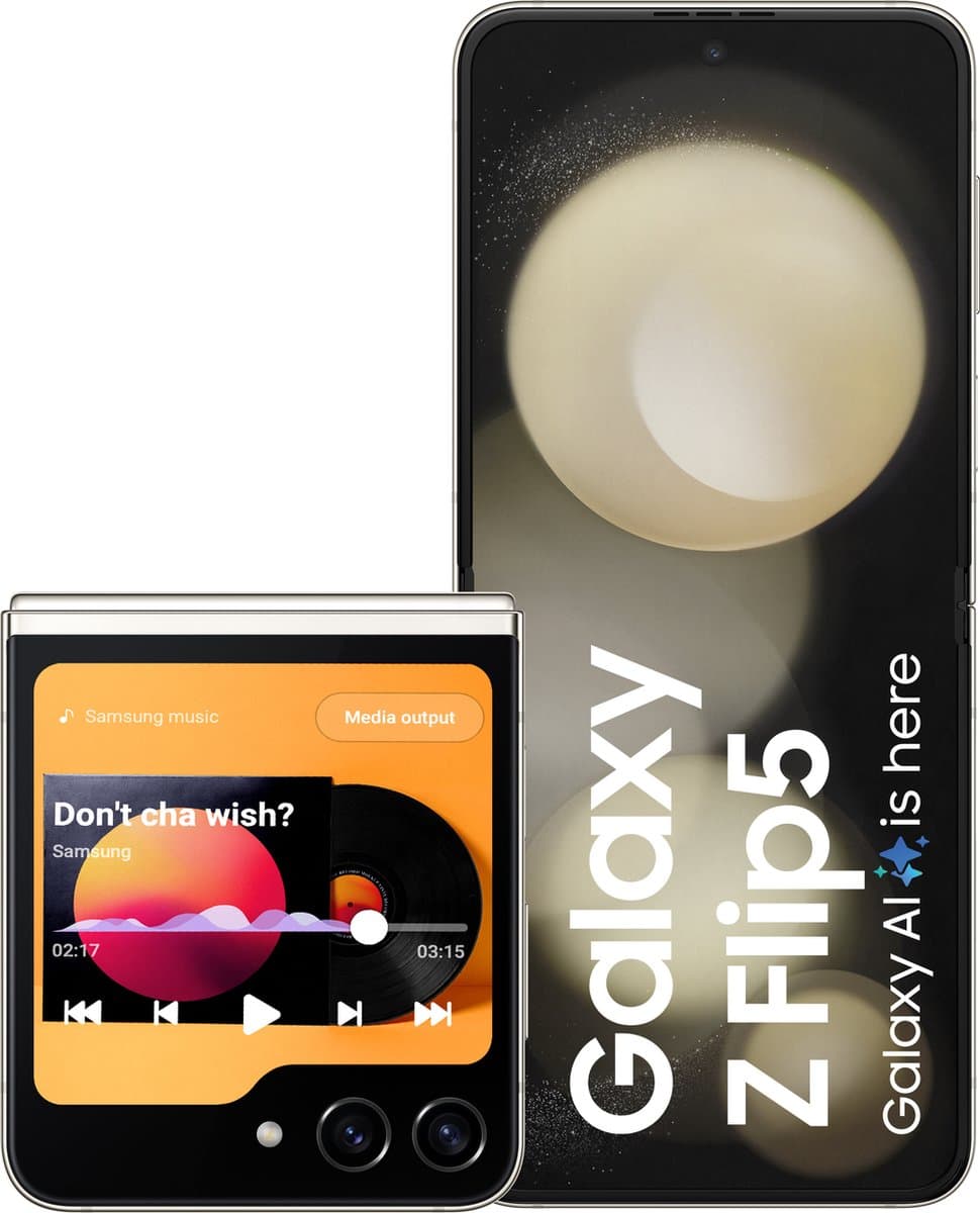 Samsung Galaxy Z Flip5 - 512GB - Cream — afbeelding 1