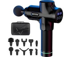 ApexArte® Professionele massagegun - Massageapparaat - Theragun - Zwart