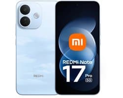 REDMI Note 17 Pro 5G - Sky Blue - 8G RAM -512GB - 8340 mAh-batterij met 67 W HyperCharge - 6,83" 1.5K CrystalRes AMOLED display - AI ultrascherp beeldsysteem