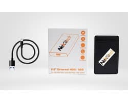 Externe Harde Schijf - Opslagstation USB - Bestanden Opslaan - Plug and Play - 2.5 inch - Zwart