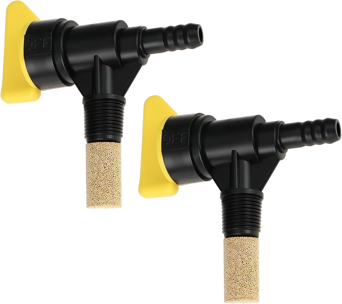 SnelShoppen - 2 Stuks 3/16 Inch Grasmaaier Brandstofschakelaar Rotatieschakelaar F016L32613 F016L35380 F016L16019 Voor Suffolk Colt en Punch Grasmaaie — afbeelding 1