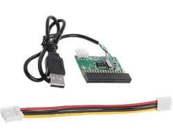 Floppy Disk Reader - Externe Schijfstation Adapter - Data Overzetten - Plug and Play - 144 MB - Meerkleurig