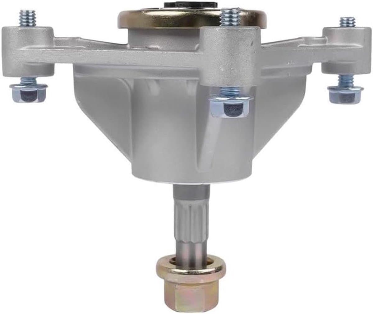 Grasmaaier Spindel - Motoronderdeel Reserveonderdeel - Gazononderhoud - Heavy-Duty Metalen Constructie - 1200 Gram - Zilver — afbeelding 1