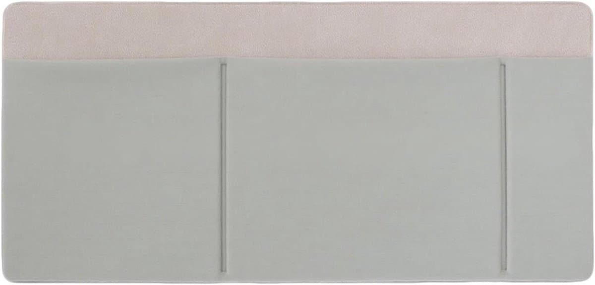 Externe Harde Schijf Houder - Opbergtas PC Accessoires - Bureau Organisatie - Zelfklevend Ontwerp - 27 x 13 cm - Grijs — afbeelding 1