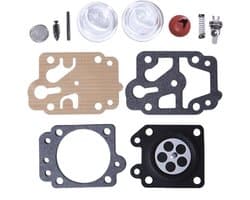 Carburateur reparatieset met primer en lampventiel geschikt voor GX35, CG430, CG260 en CG330 motoren, hoogwaardige onderdelen voor optimale prestaties
