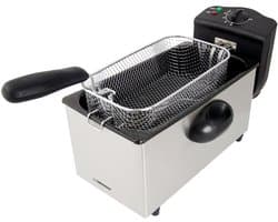 Friteuse - Keukenapparaat - Lekker Frituren - Krachtige 2000W - 3 Liter - Zwart