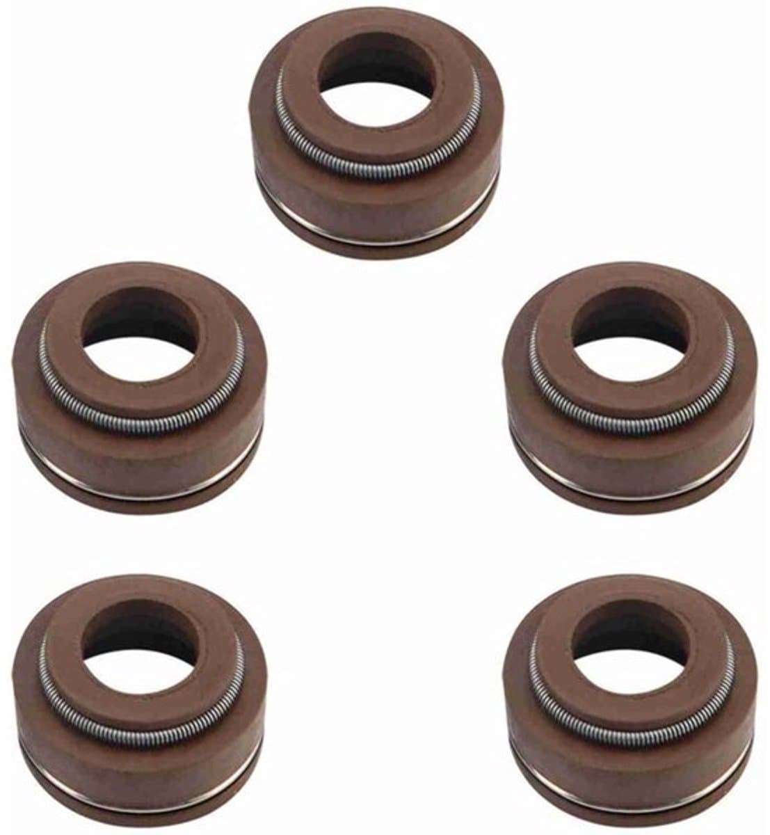 Geschikt voor Honda GX390 GX340 GX270 GX240 13pk 11pk 9pk 8pk motor 5 klepseals - — afbeelding 1