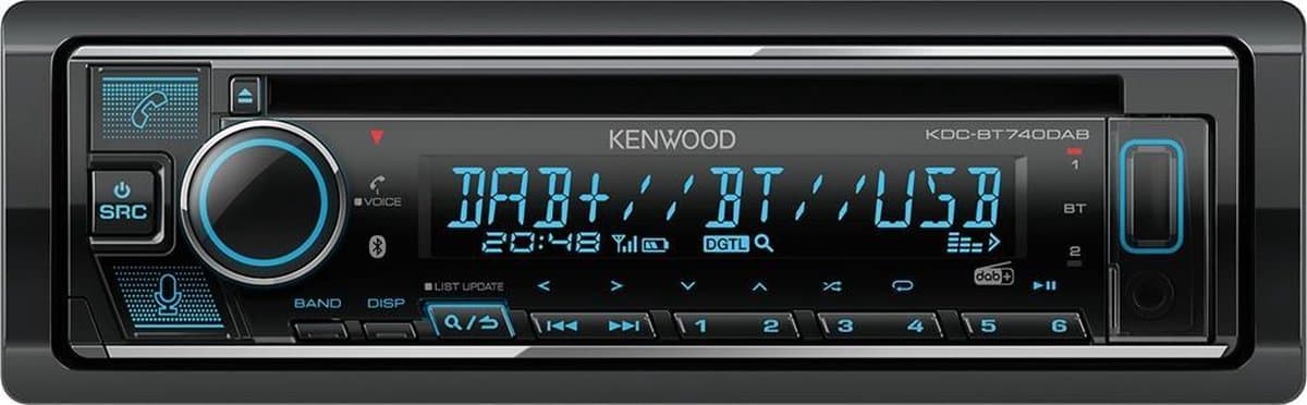 KENWOOD KDC-BT740DAB — afbeelding 1