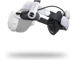 BOBOVR M3 Pro Verstelbare VR-hoofdband met 5200mAh-batterij voor Meta Quest 3S / Quest 3 - Magnetische batterij, USB-C en honingraatpads inbegrepen