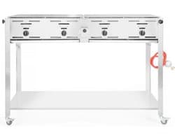 HENDI Grill-Master Quattro – 4 branders – roestvast staal – 1330x600x920 mm