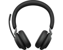 Jabra Evolve2 65 UC Stereo - Bluetooth Headset - On-Ear - Draadloos - Zwart