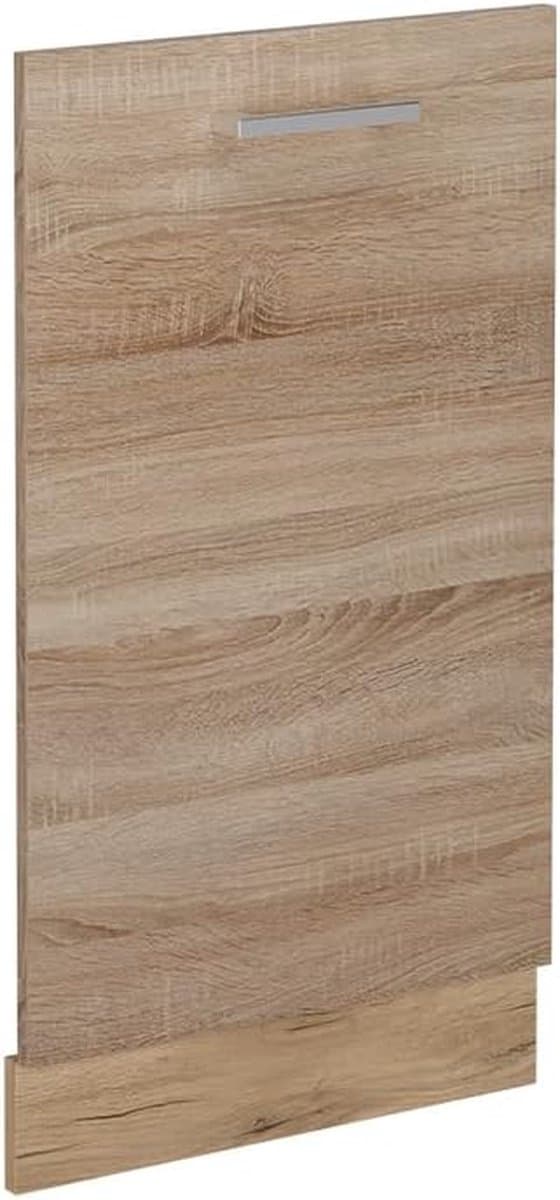 45 cm Integratiepaneel voor Vaatwasser - R-Line Sonoma Look — afbeelding 1