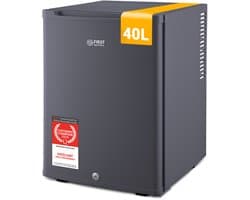 TZS First Austria Mini koelkast - Minibar - 40 liter - Vrijstaand - Volledig stil 22dB - Antraciet