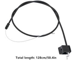 Dailygoods- Bedieningskabel 128 cm - Compatibel met Toro 20339/20377/20378 - Slijtvast - Eenvoudig te installeren - Hoge temperatuur weerbestendig - Metaaldraad en plastic omhulsel - Remkabel