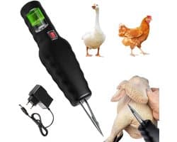 Draagbare elektrische pluimveeverwijderaar voor kippen, efficiënt en gebruiksvriendelijk, ideaal voor pluimveehouders