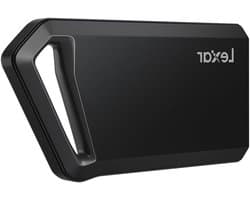 Externe SSD - Snelle Opslag - Data Overzetten - Aluminium Behuizing - 1 TB - Zwart