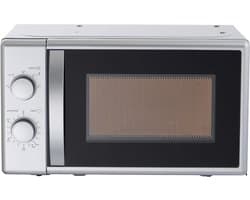 Onderbouw Magnetron - Keuken Apparaat - Snel Opwarmen - Vrijstaand of Onderbouw - 20 Liter - Zilver