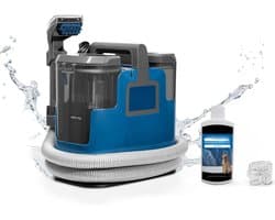 Aurixi® Vlekkenreiniger - Vlekkenreinigers - Tapijtreiniger Machine - Vlekkenreiniger Bank - Blauw - 34cm x 23cm x 36cm