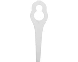 Dailygoods- Maaimessen 50 Stuks - Kunststof - Grasmaaier Mes - Geschikt voor ALM 28/30 - Duurzaam - Efficiënt Maai-effect - Grasmaaierbladen