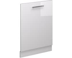 Vaatwasserpaneel voor Inbouw, Wit Hoogglans, 60 cm Breed