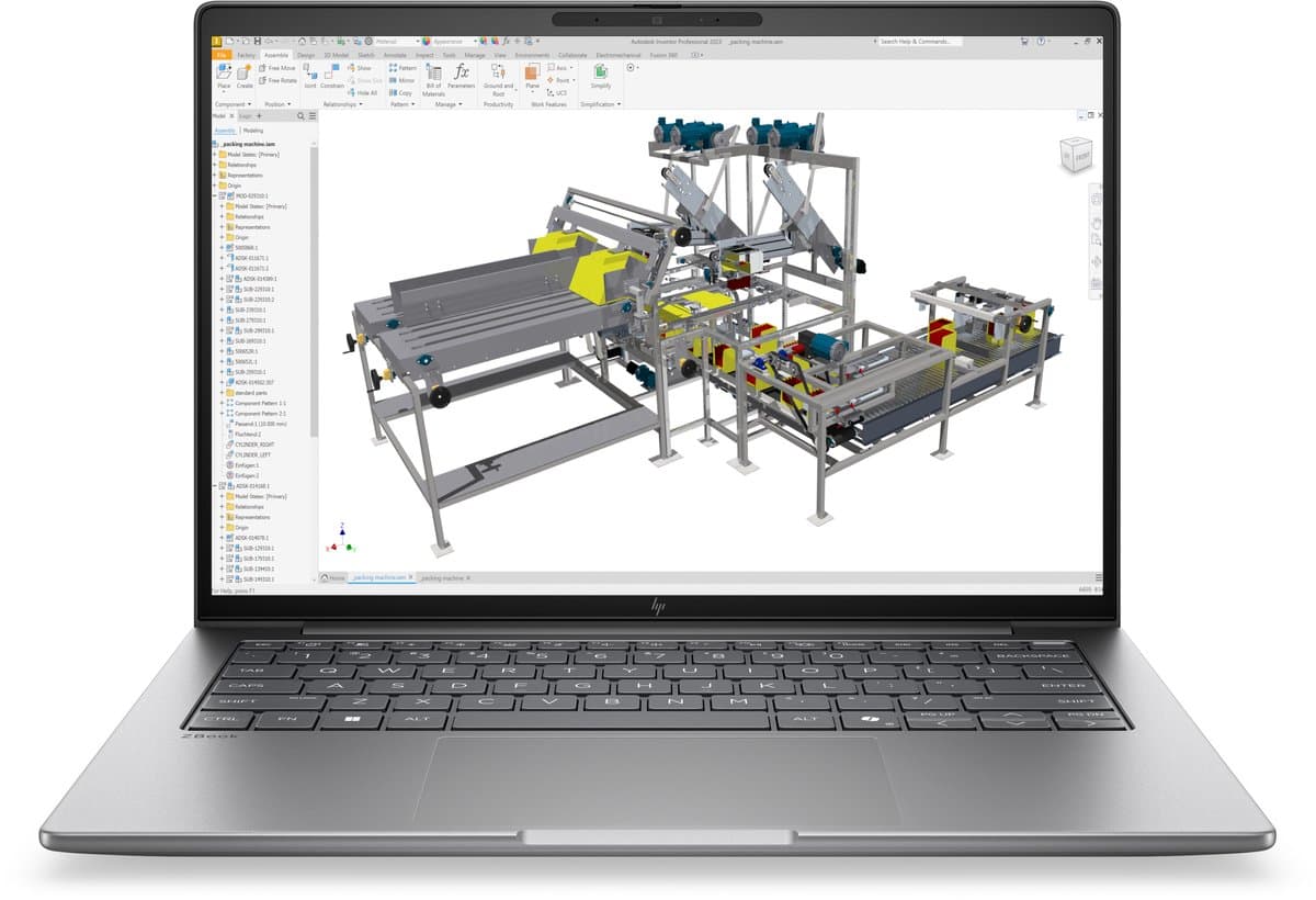 HP ZBook 8 G2a 14'' Copilot+ PC - DN7T5ET Qwerty — afbeelding 1